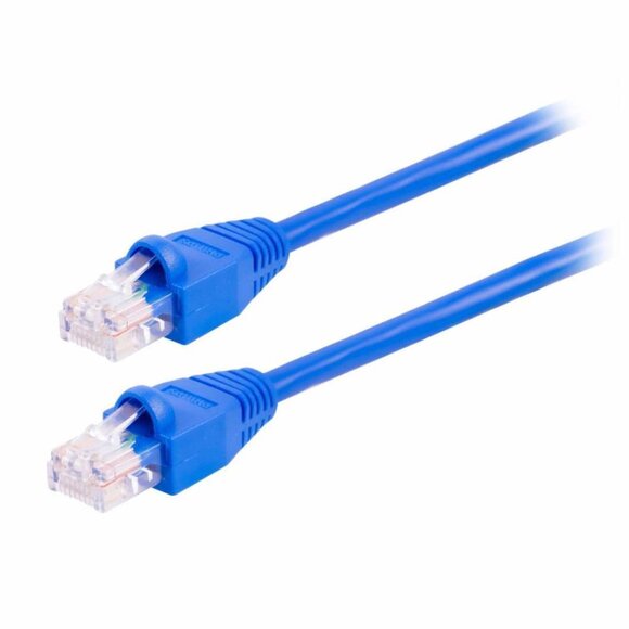 Brand New Philips Streaming Cat 6 Blue Internet Cable of 25ft, 1 Gbps 250 MHz - Picture 3 of 5